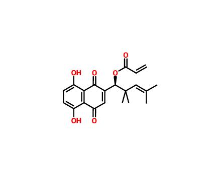 β，β-二甲基丙烯酰阿卡寧分析對(duì)照品|34539-65-6